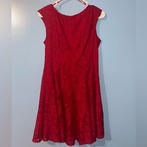 Danny and Nichole Red Dress, 8P